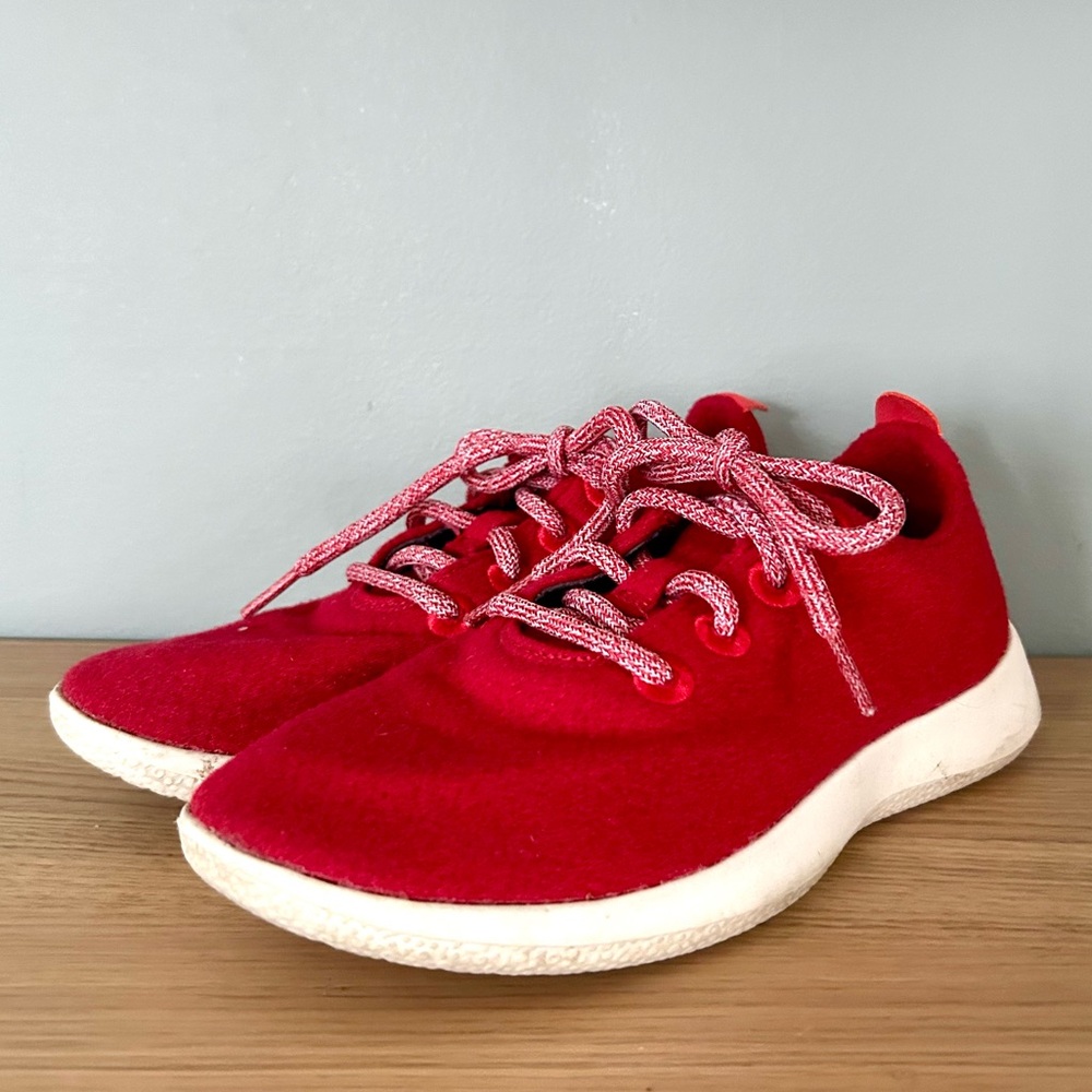 Allbirds Red Wool Runners Sneakers